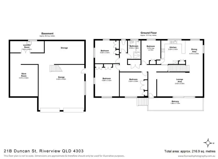 Floorplan of Homely house listing, 28 Nile Street, Riverview QLD 4303