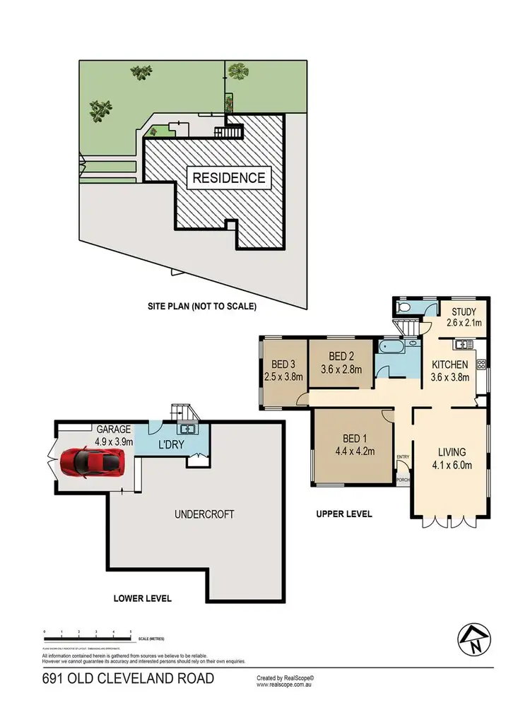 Floorplan of Homely house listing, 691 Old Cleveland Road, Camp Hill QLD 4152