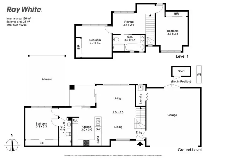 Floorplan of Homely townhouse listing, 3/17 Claudel Street, Oakleigh East VIC 3166