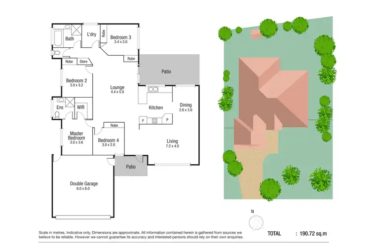 Floorplan of Homely house listing, 12 Donostia Crescent, Bushland Beach QLD 4818