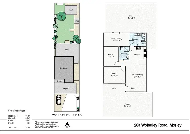 Floorplan of Homely house listing, 26A Wolseley Road, Morley WA 6062