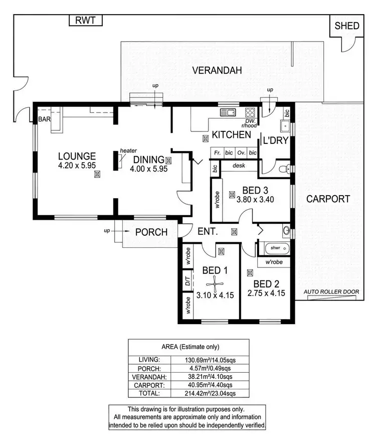 Floorplan of Homely house listing, 12 Gordon Terrace, Morphettville SA 5043