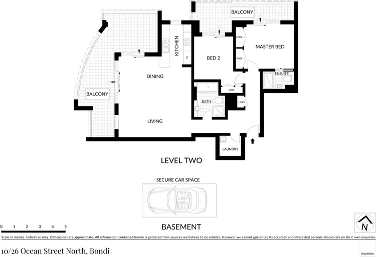 Floorplan of Homely apartment listing, 10/26 Ocean Street North, Bondi NSW 2026