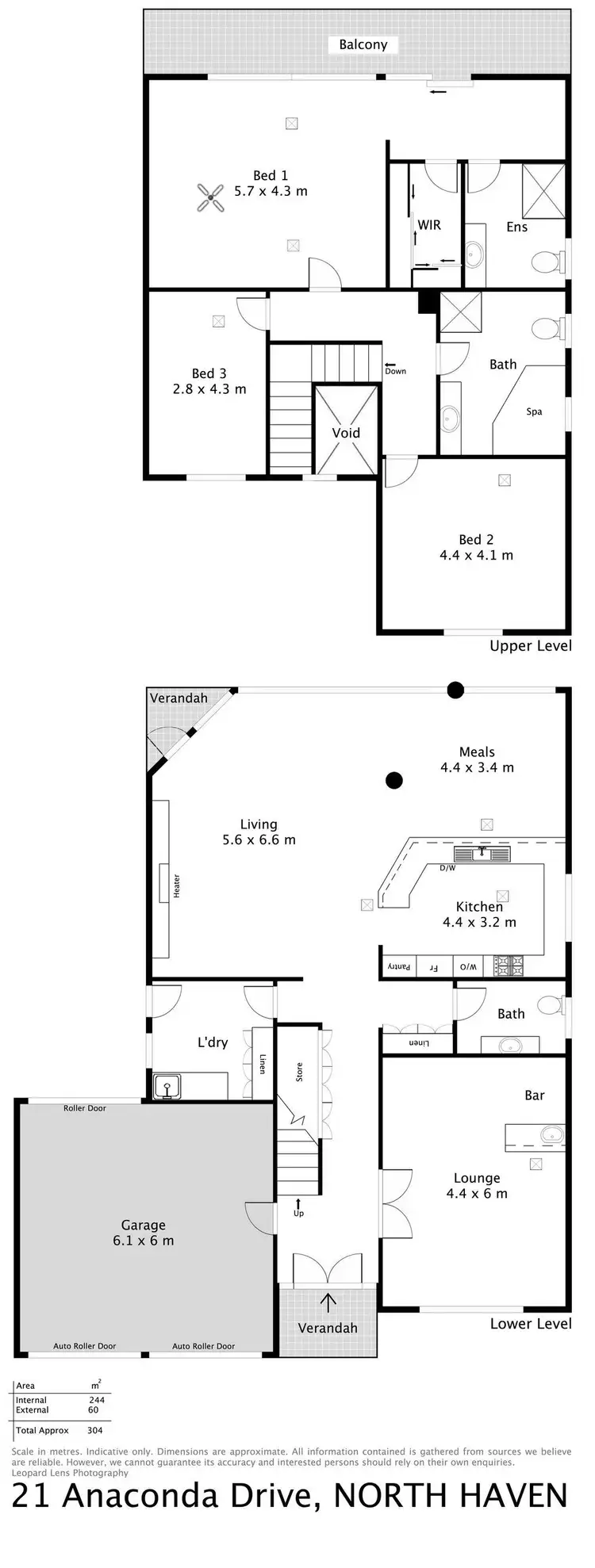 Floorplan of Homely house listing, 21 Anaconda Drive, North Haven SA 5018