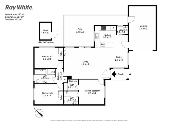 Floorplan of Homely unit listing, 2/3 Lanham Street, Oakleigh East VIC 3166