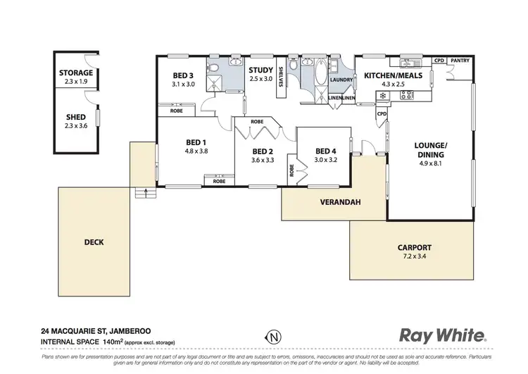Floorplan of Homely house listing, 24 Macquarie Street, Jamberoo NSW 2533