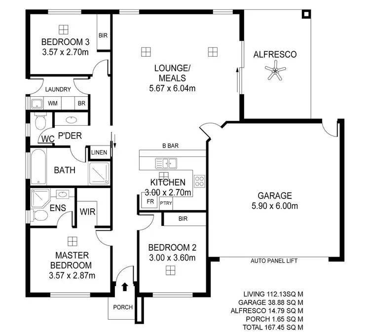 Floorplan of Homely house listing, 4b Shamrock Place, Salisbury Downs SA 5108