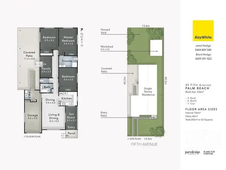 Floorplan of Homely house listing, 35 Fifth Avenue, Palm Beach QLD 4221
