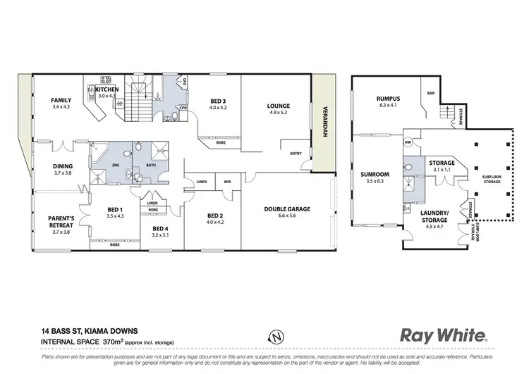 Floorplan of Homely house listing, 14 Bass Street, Kiama Downs NSW 2533