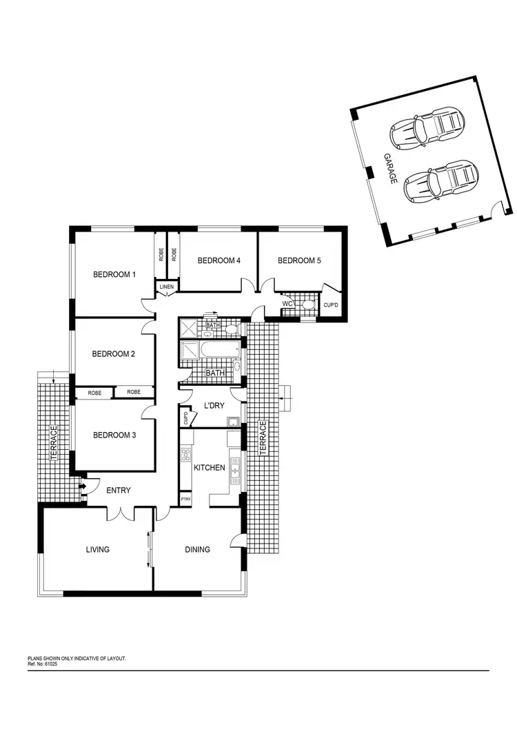 Floorplan of Homely house listing, 16 Nepean Place, Macquarie ACT 2614