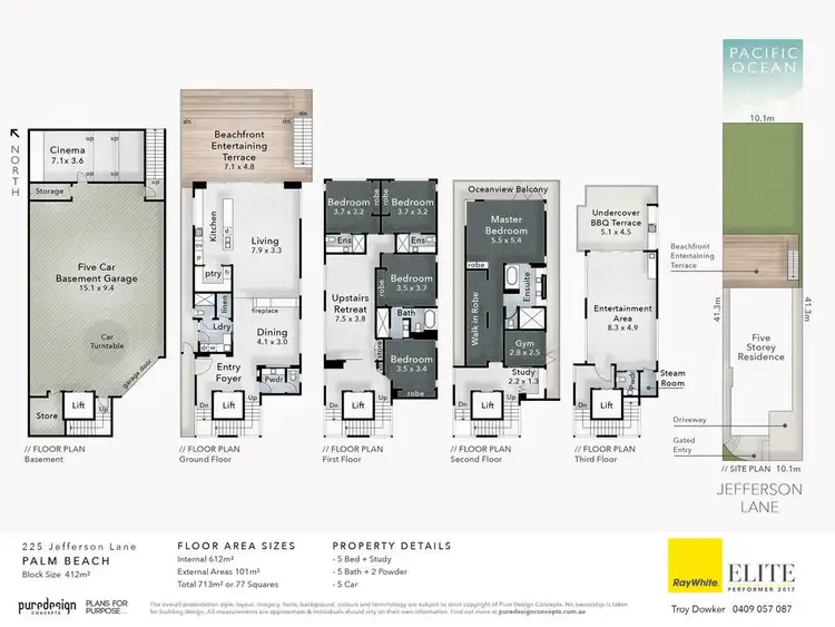 Floorplan of Homely house listing, 225 Jefferson Lane, Palm Beach QLD 4221