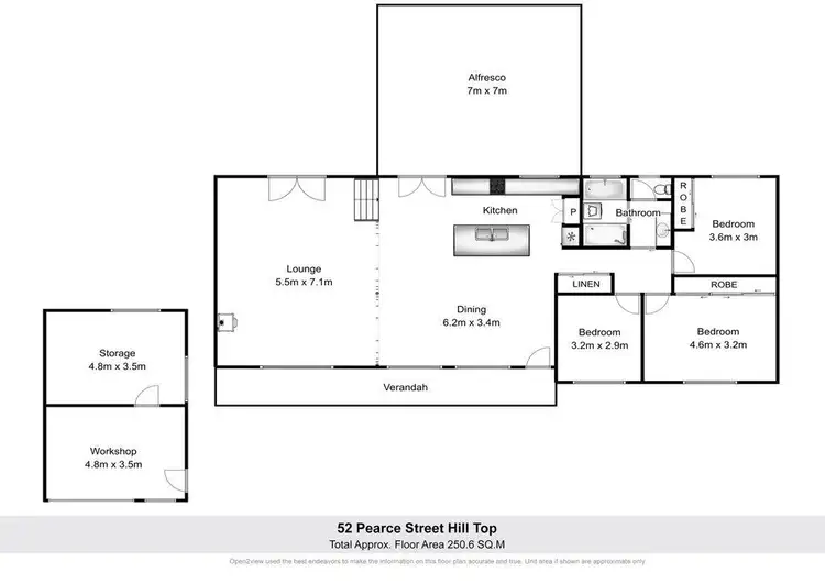 Floorplan of Homely house listing, 52 Pearce Street, Hill Top NSW 2575