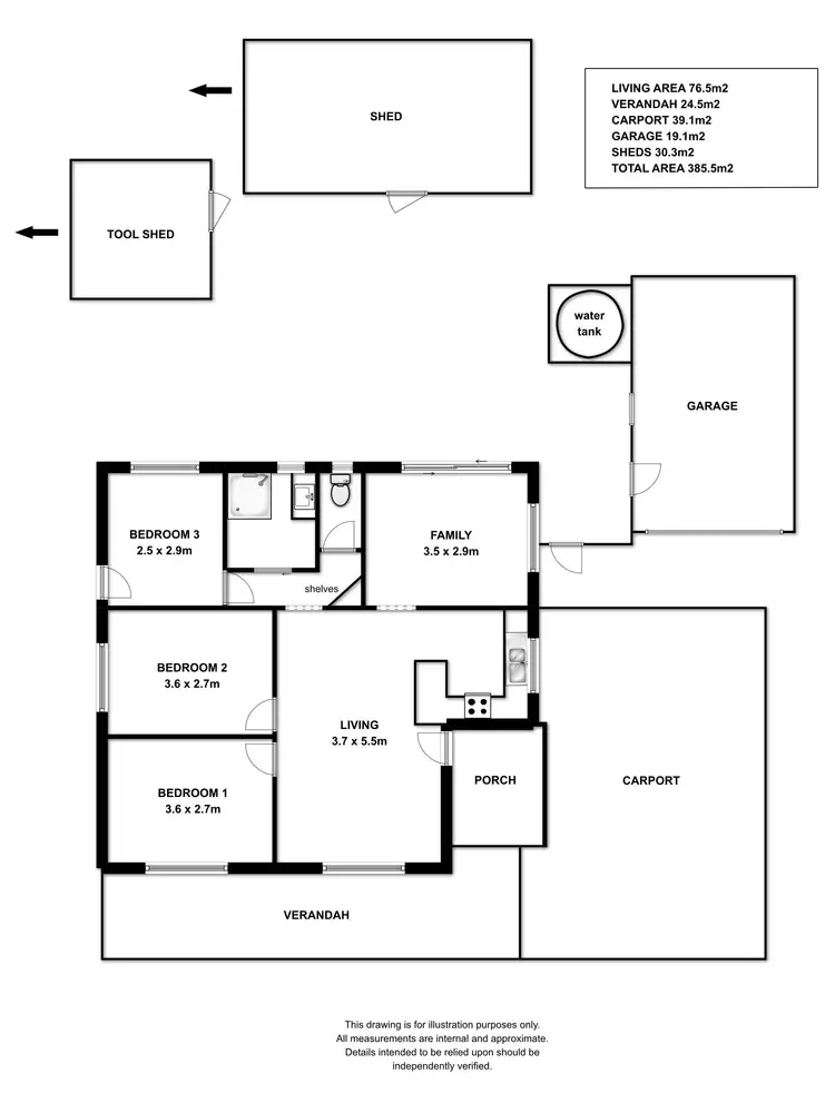 Floorplan of Homely house listing, 2 M.G Place, Port Willunga SA 5173
