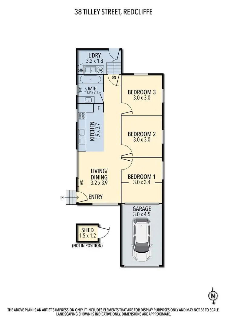 Floorplan of Homely house listing, 38 Tilley Street, Redcliffe QLD 4020