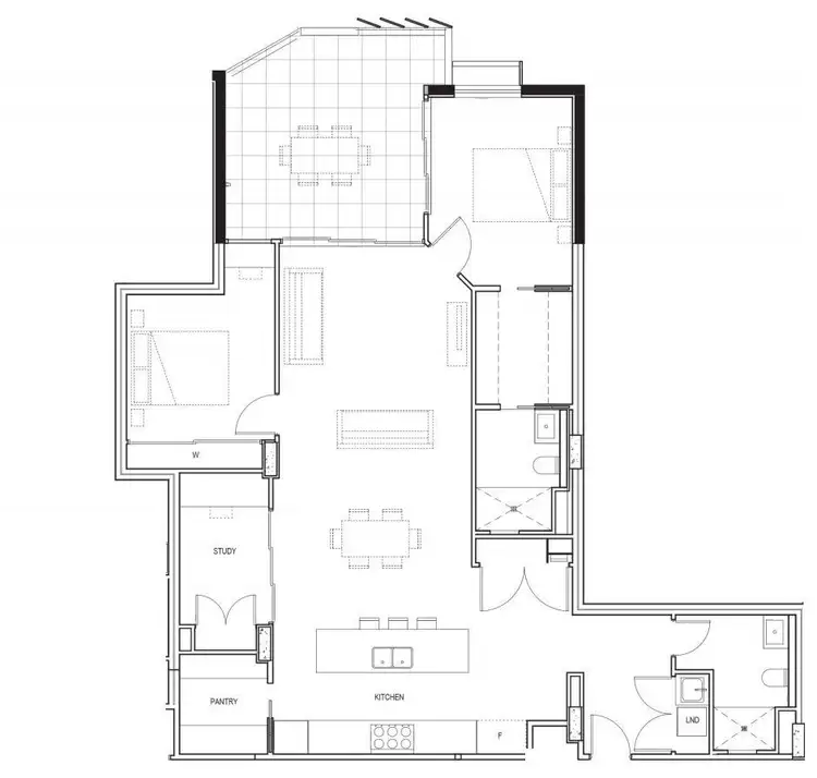 Floorplan of Homely apartment listing, 409/21 Duncan Street, West End QLD 4101