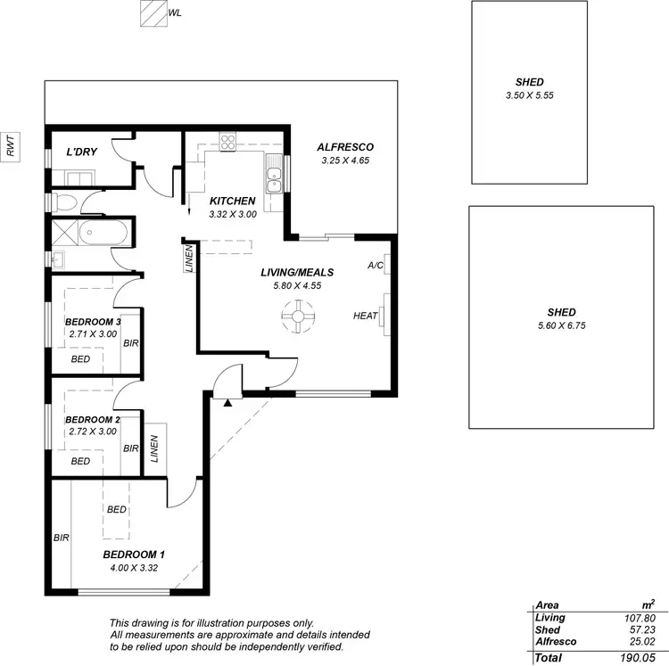 Floorplan of Homely house listing, 18 Leonard Street, Melrose Park SA 5039