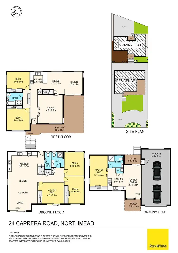 Floorplan of Homely house listing, 24 Caprera Road, Northmead NSW 2152