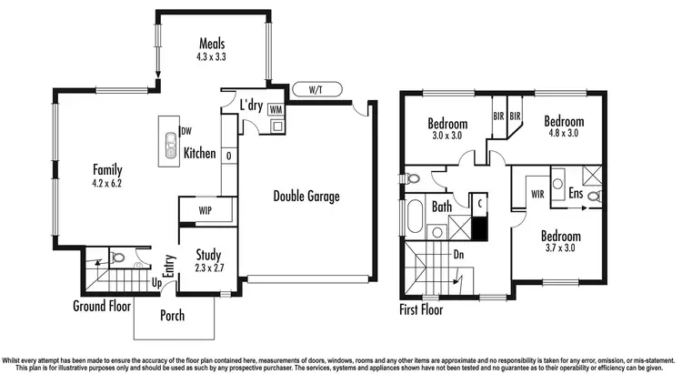 Floorplan of Homely townhouse listing, 17 Albert Street, Mordialloc VIC 3195