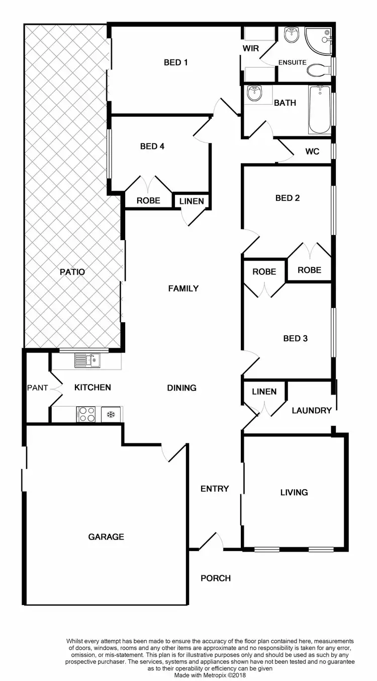 Floorplan of Homely house listing, 12 Channel Street, Bushland Beach QLD 4818