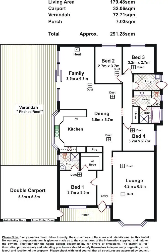 Floorplan of Homely house listing, 14 Edward Avenue, Craigmore SA 5114