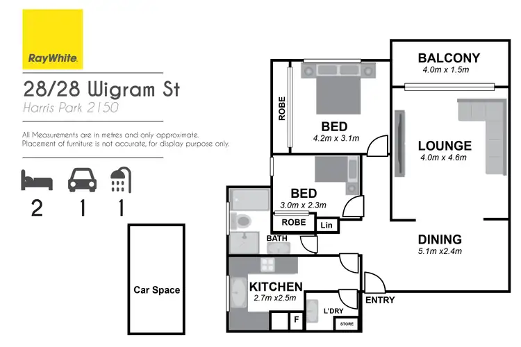 Floorplan of Homely house listing, 28/24-28 Wigram Street, Harris Park NSW 2150