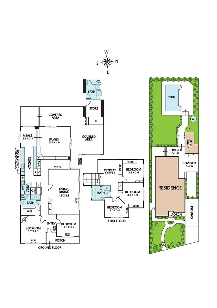 Floorplan of Homely house listing, 46 Broughton Road, Surrey Hills VIC 3127