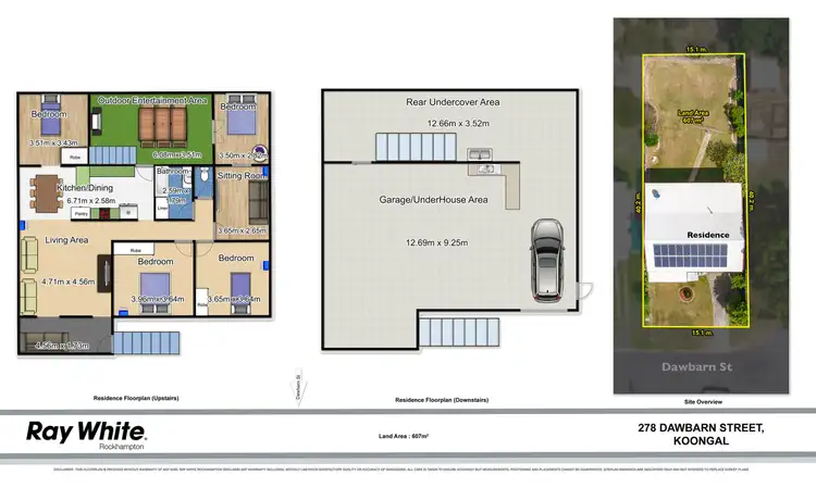 Floorplan of Homely house listing, 278 Dawbarn Street, Koongal QLD 4701