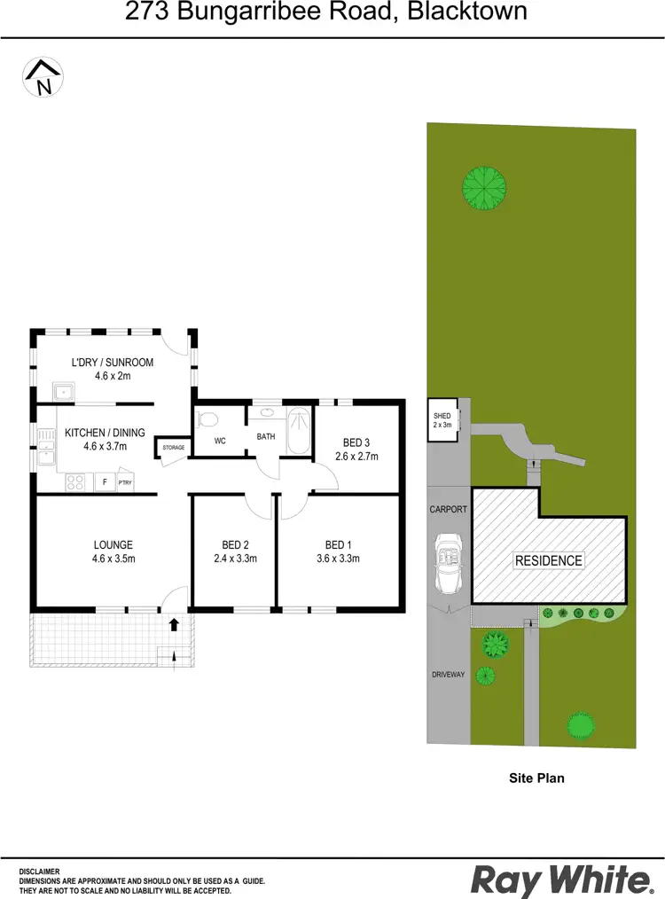 Floorplan of Homely house listing, 273 Bungarribee Road, Blacktown NSW 2148