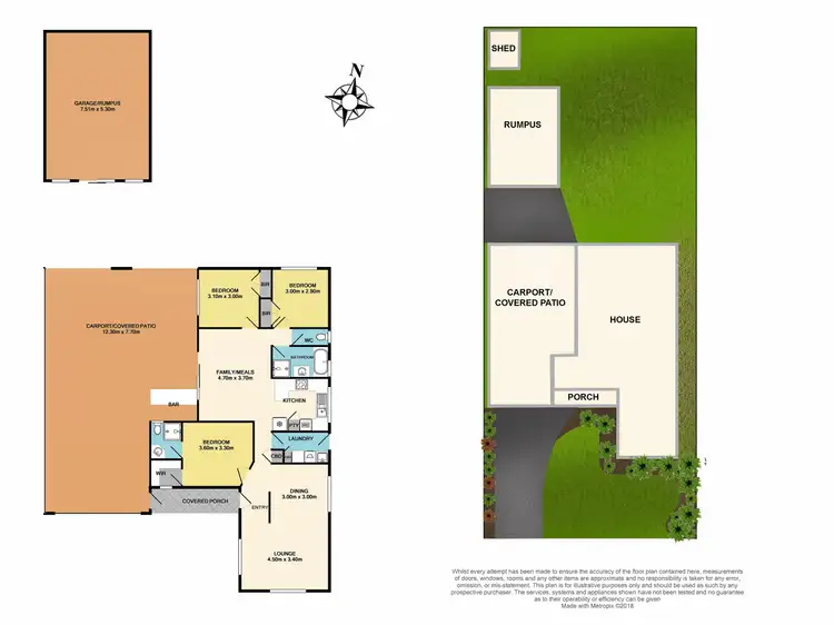 Floorplan of Homely house listing, 22 Godwin Avenue, Narre Warren VIC 3805