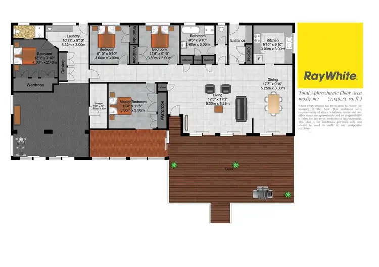 Floorplan of Homely rural property listing, 45 Purcell Road, Guanaba QLD 4210