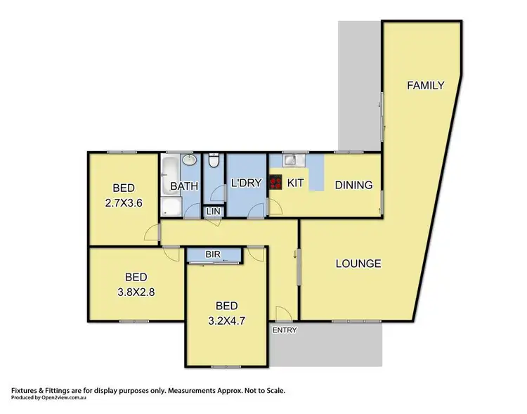 Floorplan of Homely house listing, 6 Robert Court, Croydon VIC 3136