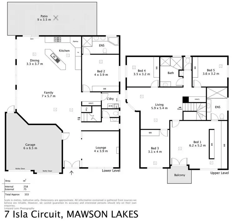 Floorplan of Homely house listing, 7 Isla Circuit, Mawson Lakes SA 5095