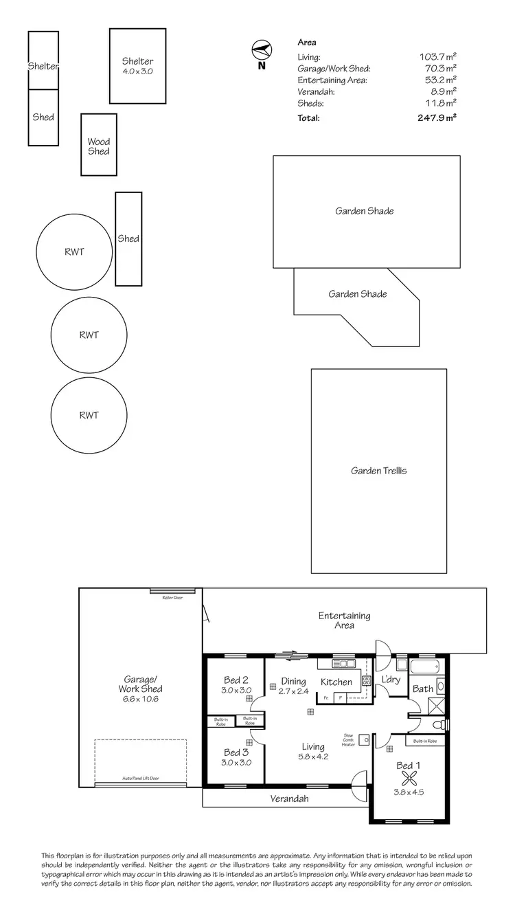 Floorplan of Homely house listing, 21 Mine Road, Kanmantoo SA 5252