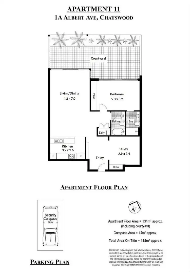 Floorplan of Homely unit listing, 11/1A Albert Avenue, Chatswood NSW 2067