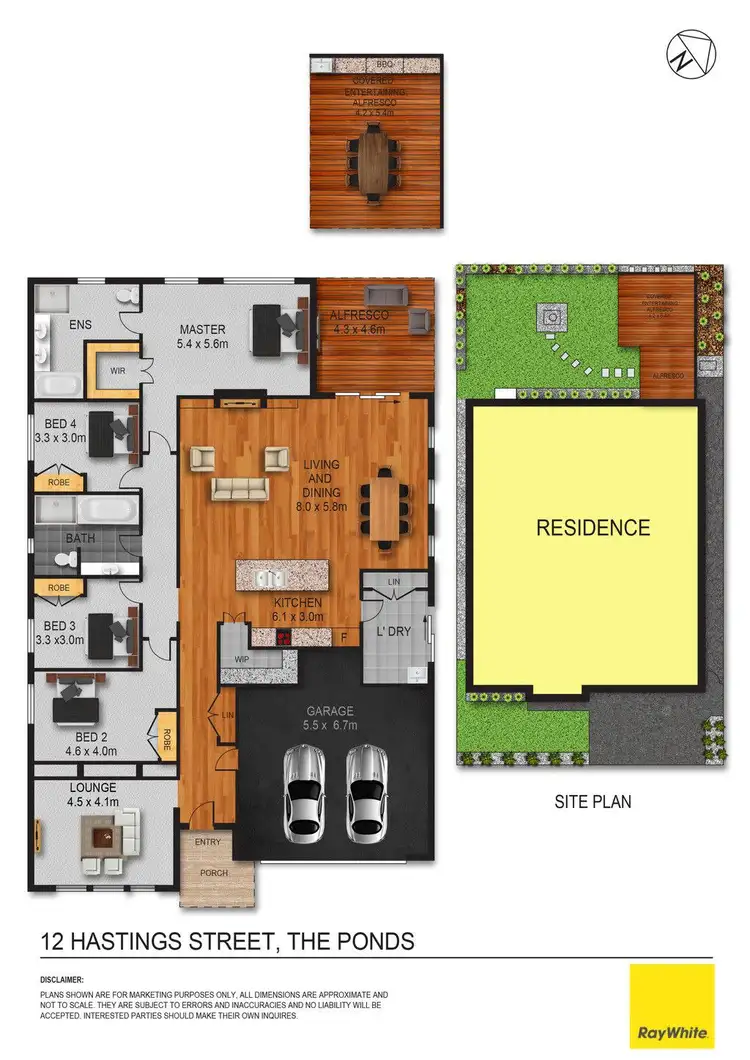 Floorplan of Homely house listing, 12 Hastings Street, The Ponds NSW 2769