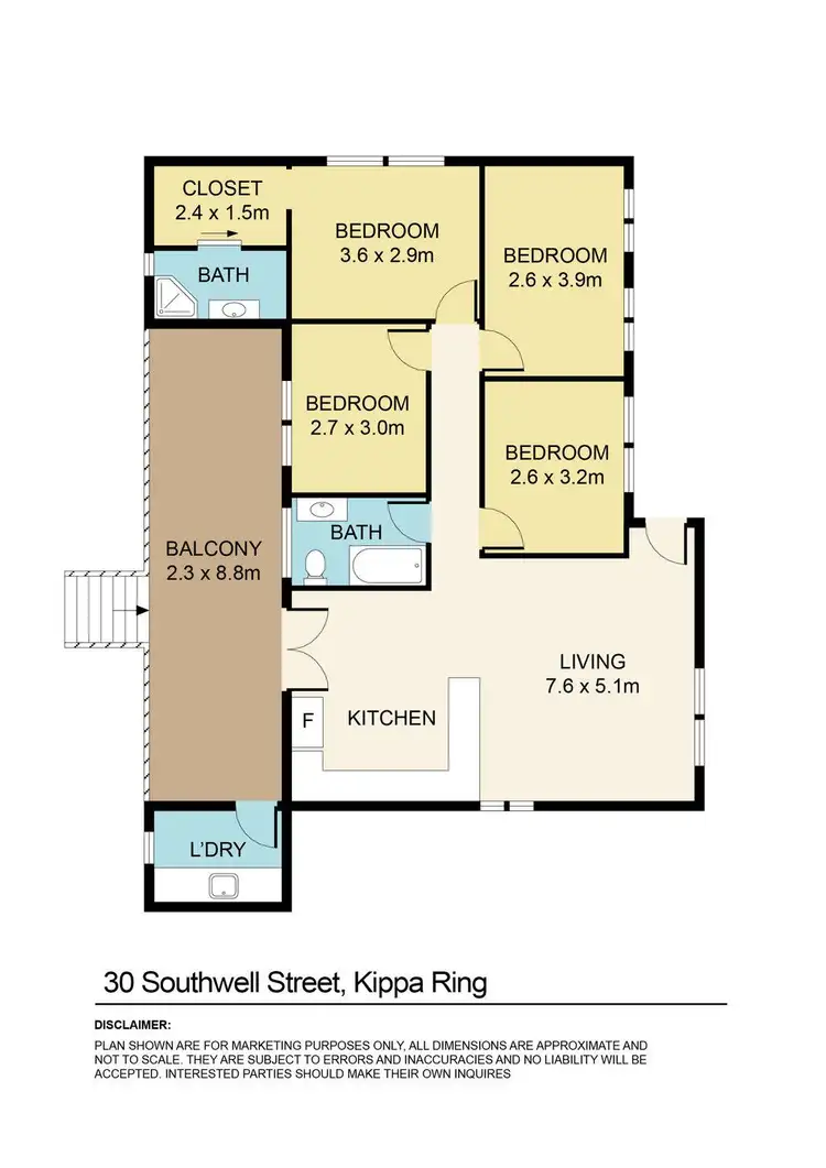 Floorplan of Homely house listing, 30 Southwell Street, Kippa-ring QLD 4021