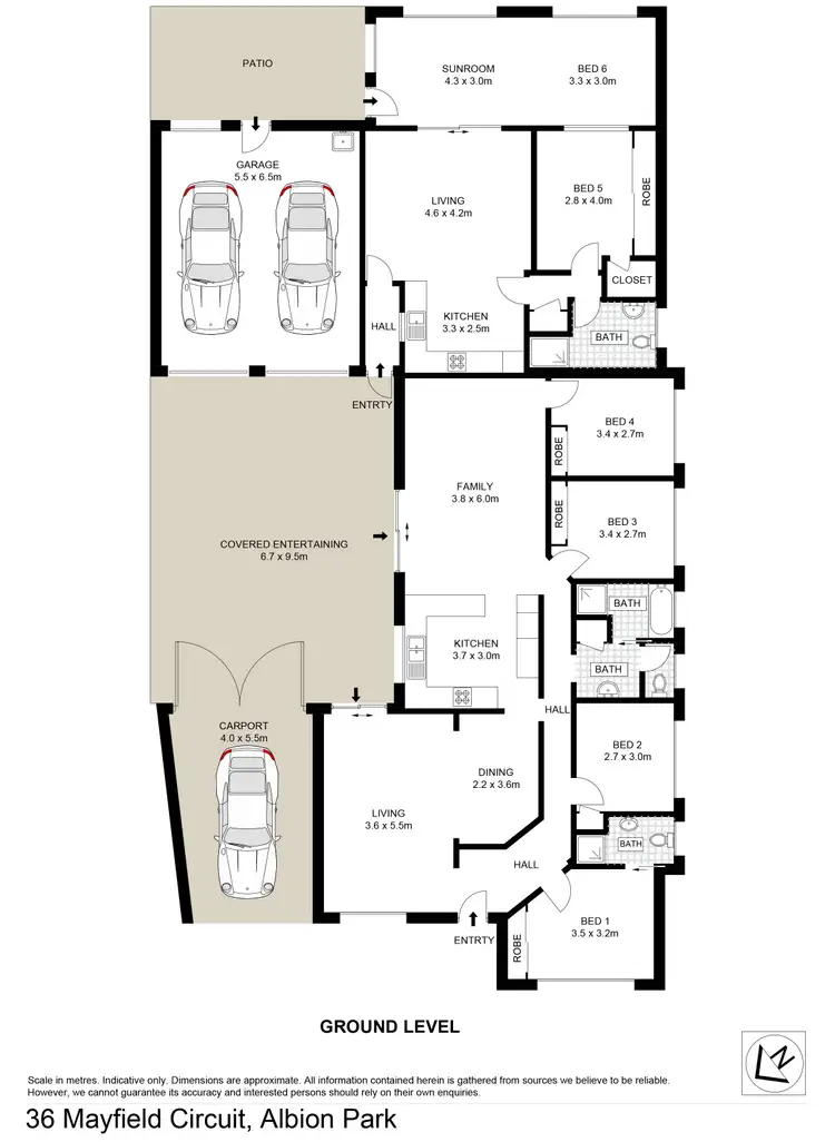 Floorplan of Homely house listing, 36 Mayfield Circuit, Albion Park NSW 2527