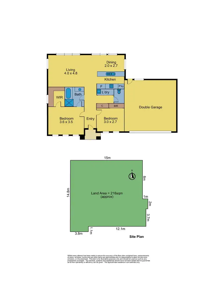 Floorplan of Homely townhouse listing, 20/12 Irvine Street, Mitcham VIC 3132