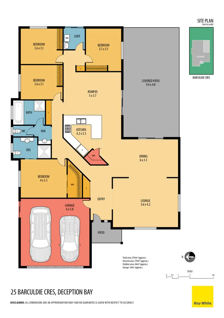 Floorplan of Homely house listing, 25 Barculdie Crescent, Deception Bay QLD 4508
