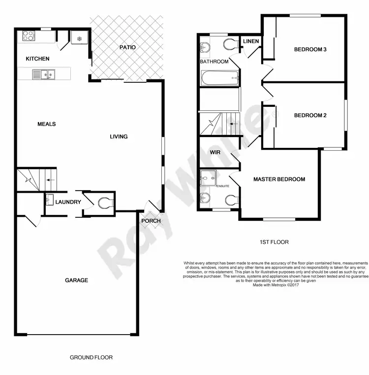 Floorplan of Homely townhouse listing, 14/40 Lakefield Place, Runcorn QLD 4113