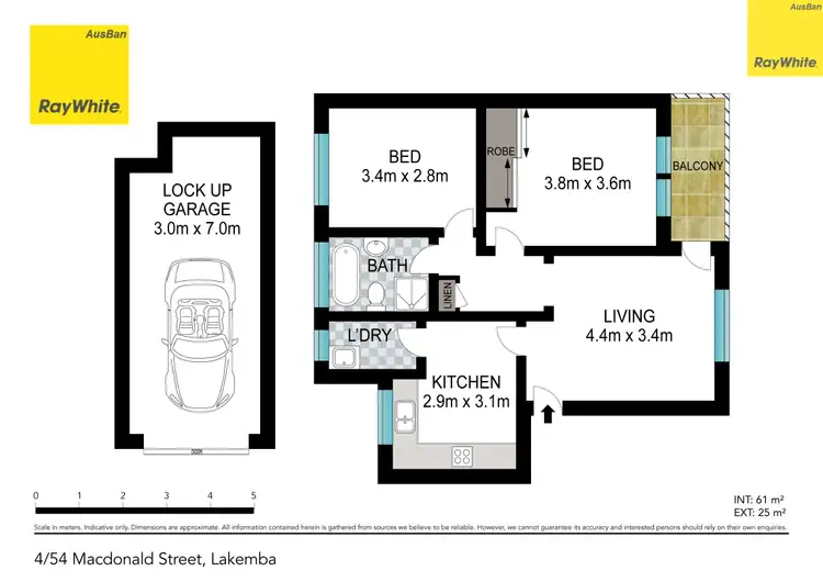 Floorplan of Homely unit listing, 4/54 MacDonald Street, Lakemba NSW 2195