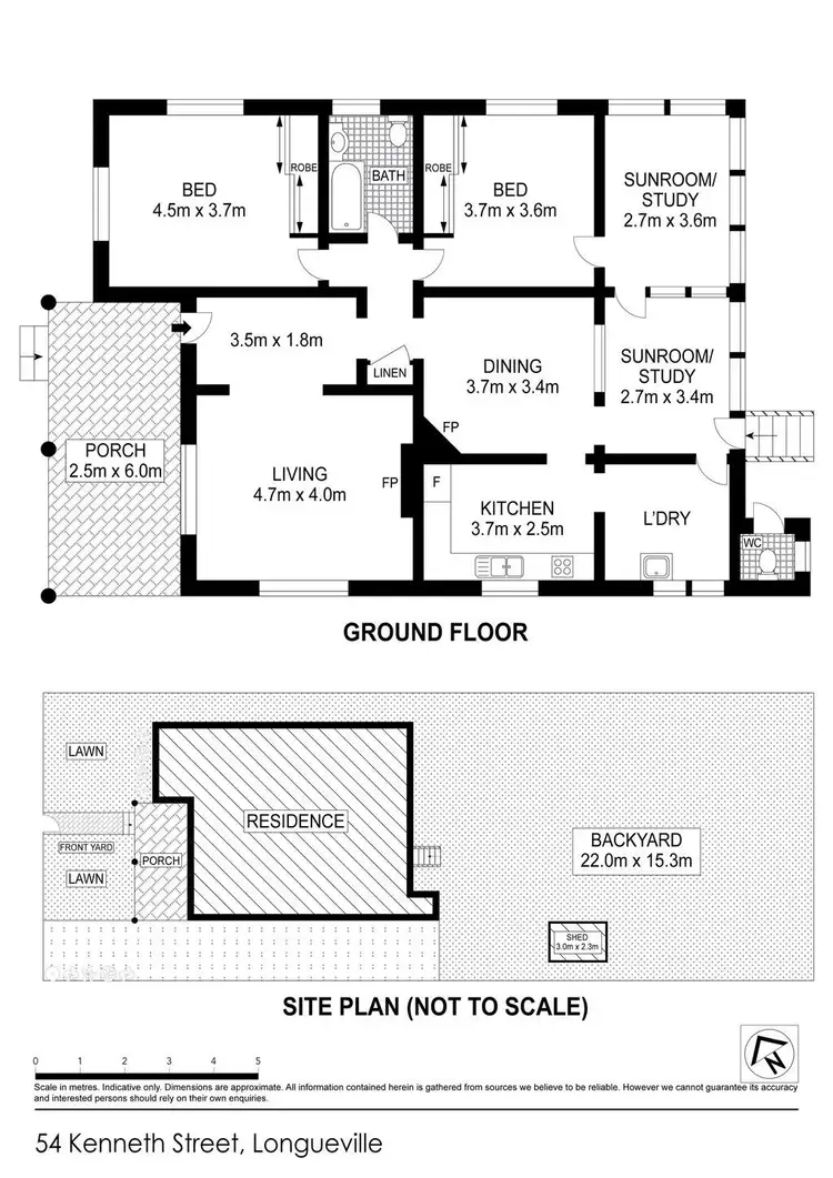 Floorplan of Homely house listing, 54 Kenneth Street, Longueville NSW 2066