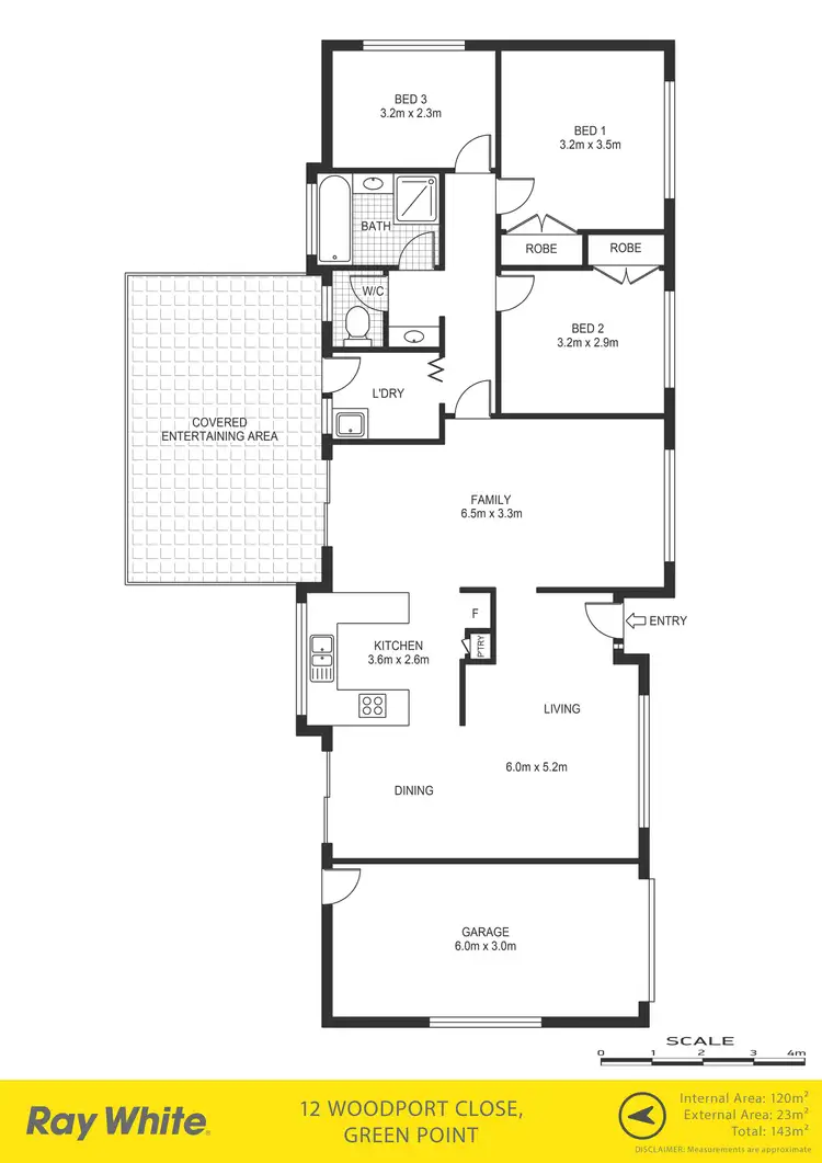Floorplan of Homely house listing, 12 Woodport Close, Green Point NSW 2251