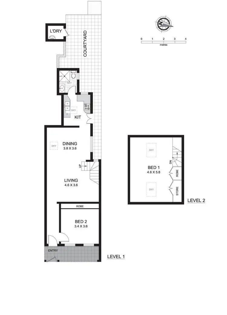 Floorplan of Homely house listing, 115 Probert Street, Newtown NSW 2042