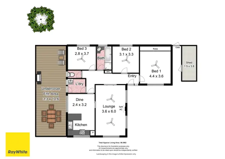 Floorplan of Homely house listing, 11 Aurora Street, Hallett Cove SA 5158