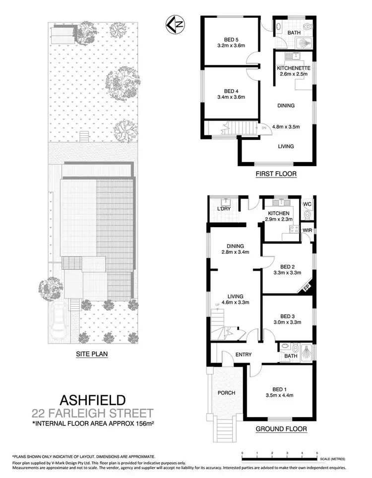 Floorplan of Homely house listing, 22 Farleigh Street, Ashfield NSW 2131