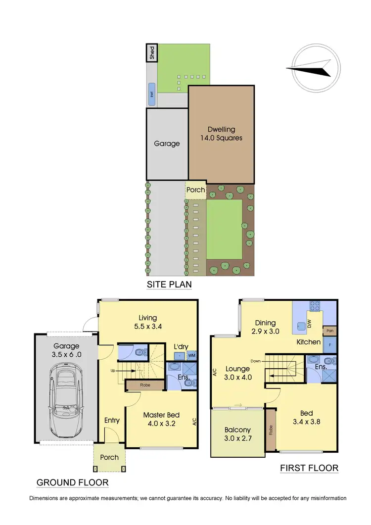 Floorplan of Homely house listing, 1/15 Stamford Crescent, Rowville VIC 3178