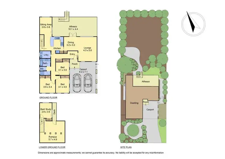 Floorplan of Homely house listing, 14 Ross Avenue, The Basin VIC 3154