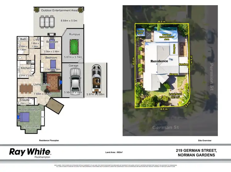 Floorplan of Homely house listing, 219 German Street, Norman Gardens QLD 4701
