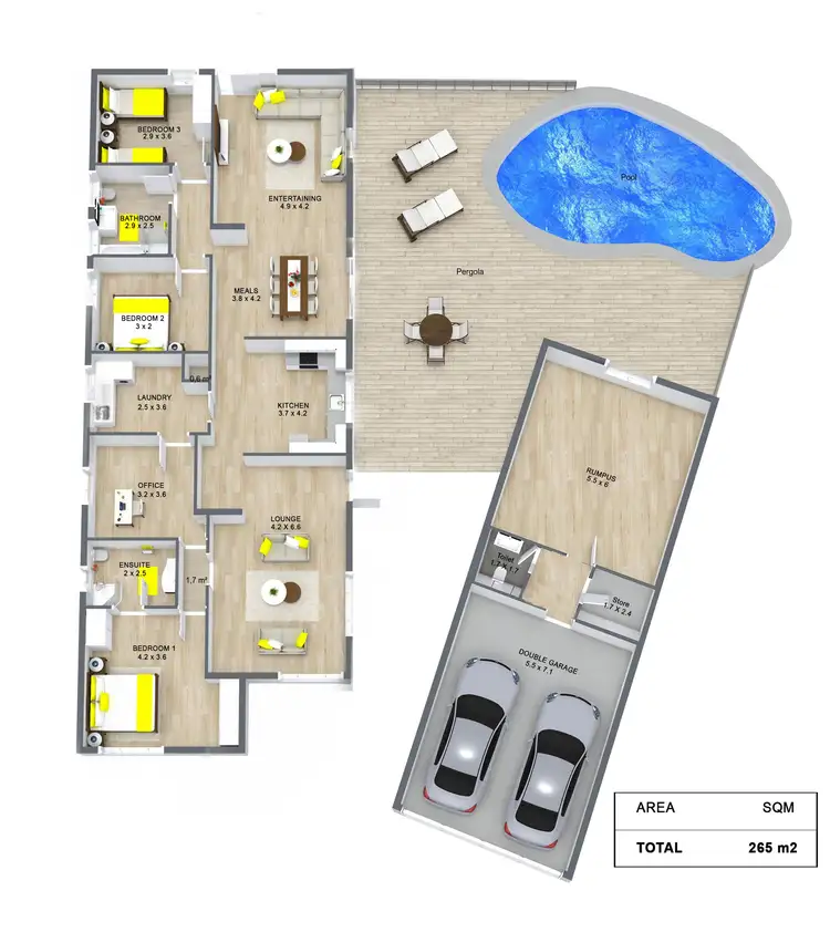 Floorplan of Homely house listing, 21 Thiele Crescent, West Lakes Shore SA 5020